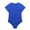 Blue, variant on Unisex Elderly Incontinence Bodysuit Buttoned Crotch Crew Neck Short Sleeve Adaptive Clothing White M