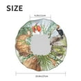 thumbnail image 5 of Yiaed Watercolor African Animals Wildlife Print Reusable Shower Cap & Bath Cap & Lined, Oversized Waterproof Shower Caps Designed for all Hair Lengths, 5 of 7