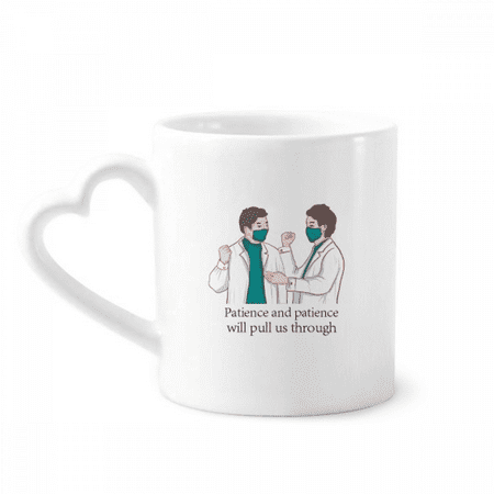 

Doctors Discuss Communication Efforts Mug Coffee Cerac Drinkware Glass Heart Cup