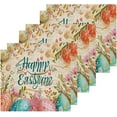 thumbnail image 3 of Easter Eggs Washcloths Set of 4-12 x 12 inch Pure Cotton Wash Cloth Highly Absorbent and Soft Fingertip Towels Face Cloths for Bath, Spa Wash cloth, 3 of 7