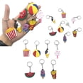 thumbnail image 3 of Llaveros Bolsa Colgante Decorativo PVC Coche Ornamento Paquete Percha Artesanía Dulce Regalo Mano de Obra Fina Estilo de Dibujos Animados Ropa, zapatos y accesorios Miscelánea rojo/amarillo 3 Guardurnaity AP014061-03, 3 of 6