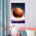 thumbnail image 5 of Poster Prints Wall Paper Art Decor Vintage Sports Basketball Stars 24x36 inch Photo Picture Poster for Home Bedroom Living Room Kitchen, 5 of 7