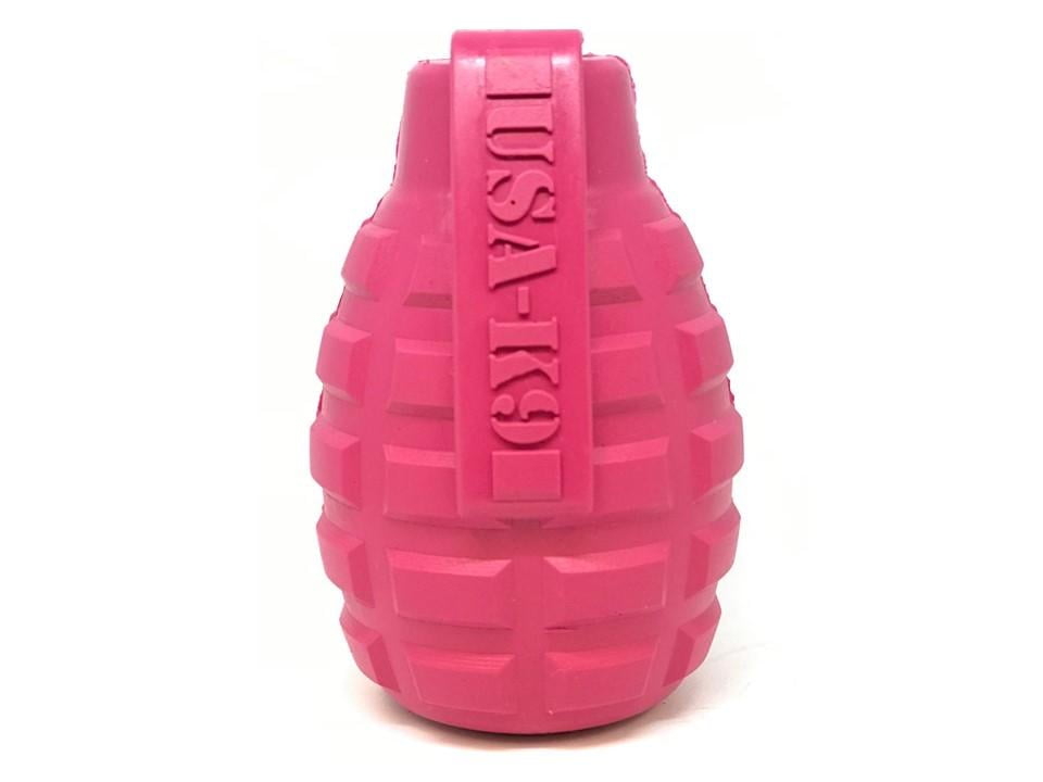 dog grenade chew toy