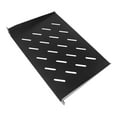 thumbnail image 4 of Estante para rack de servidores, estante para gabinete de red, bandeja voladiza ventilada desmontada para equipos de red de 19", rack y gabinete Profundidad 25 cm, 4 of 8
