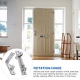 thumbnail image 5 of 1 Set Stainless Steel 360 Degree Rotation Hidden Door Pivot Hinge for Wood Doors, 5 of 5