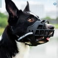 thumbnail image 5 of FACEGA Dog Muzzle,Anti-Bite & Anti-Bark Muzzle for Large Sized Dog,Dog Muzzles with Reflective Straps,Black, 5 of 6