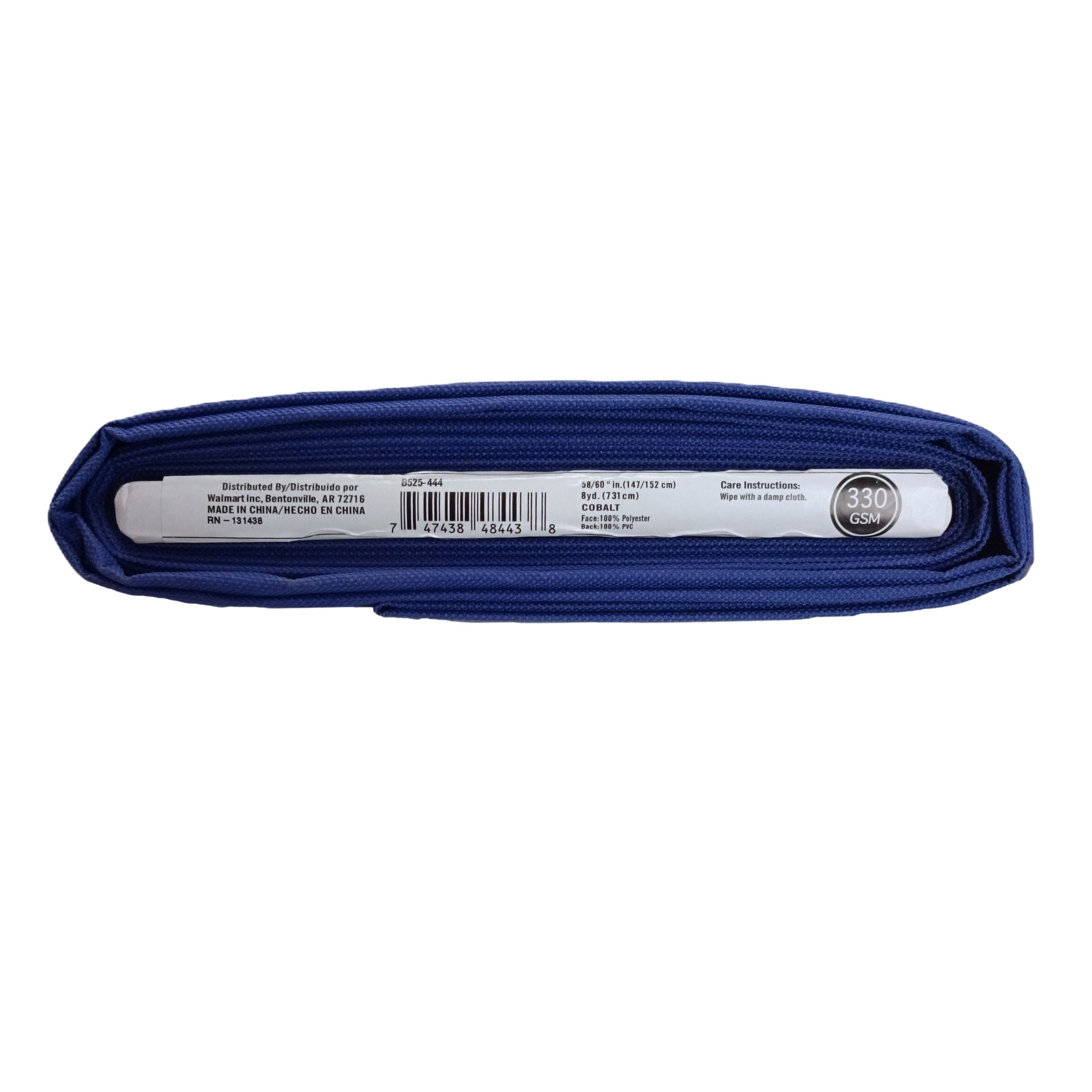 Pro-Tuff Outdoor Cobalt Fabric by the Yard - Water Resistant Heavy-Duty Polyester