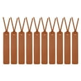thumbnail image 1 of Uxcell 10 Pcs Marcador de Cuero, Marcadores de Páginas de Cuero con Cuerda de Cuero para Lectura de Libros, Accesorios para Amantes de los Libros, Escritores, Hombres, Mujeres, Profesores, Burdeos, 1 of 6
