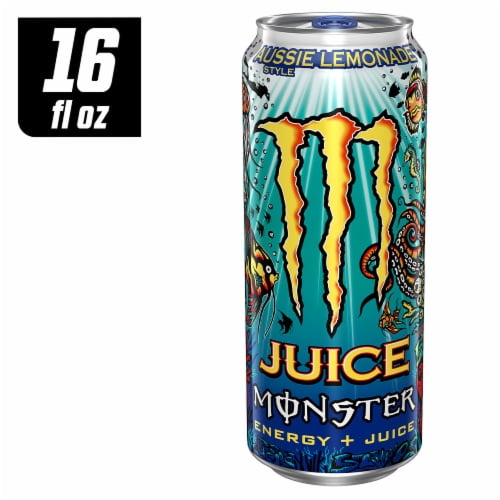 2X-Monster Juice Aussie Style Lemonade Energy Drink - 16 fl oz