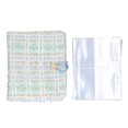thumbnail image 2 of Photo Card Binder, 160 Pockets Large Capacity Instant Camera Photo Album with Cloth Cover for 3 Inch Photo Black,White,Purple,Roseate,Blue, 2 of 7