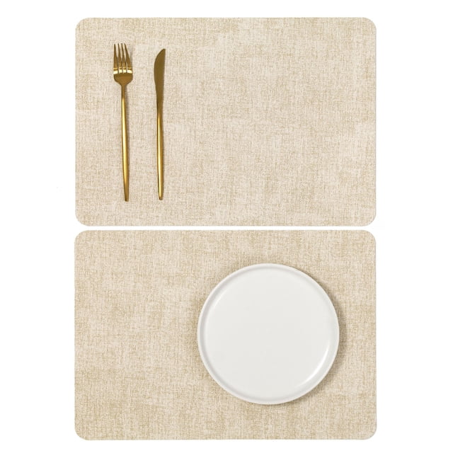 Manteles individuales resistentes al calor, manteles individuales antideslizantes resistentes a las manchas para mesa de cocina