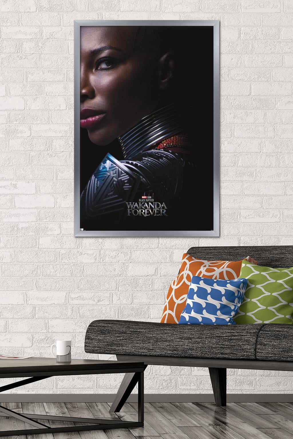 Marvel Black Panther: Wakanda Forever - Aneka One Sheet Wall Poster, 22.375" x 34" Framed