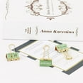 thumbnail image 4 of 12pcs Binder Clips Paper Clips Pins Set Office Essential Clips for Organize Papers or Documents for Home School Office Supplies 25mm, 4 of 8