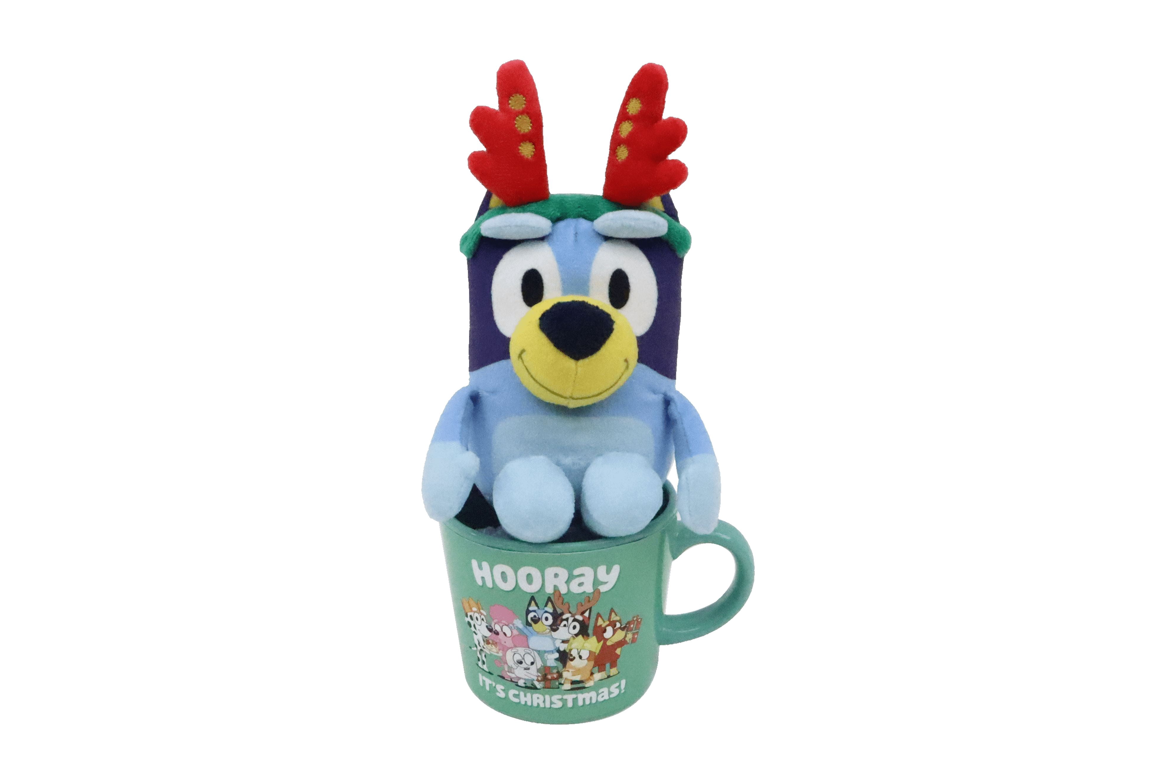 BLUEY PLUSH IN MUG