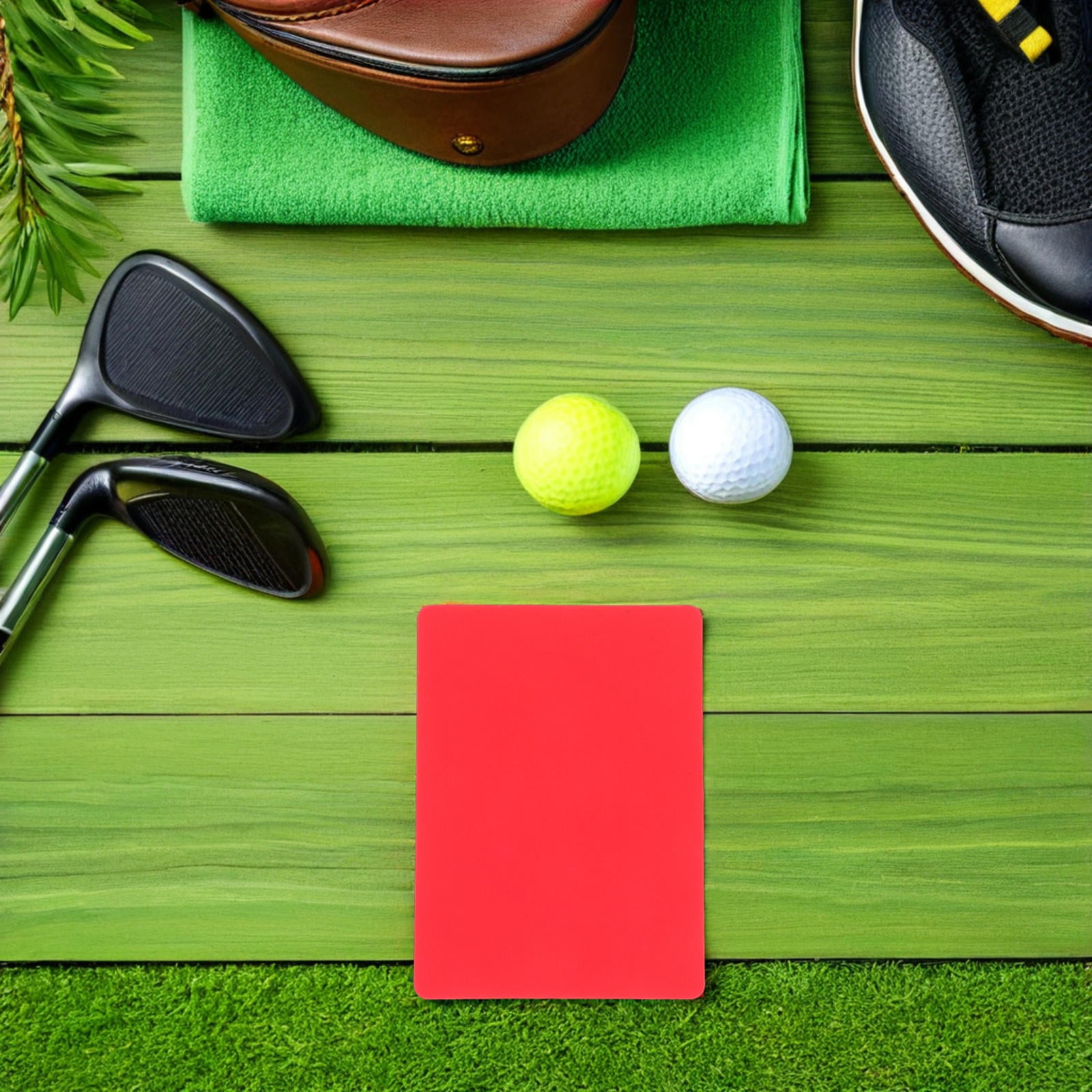 ETHZZLE 12Pcs Soccer Referee Card Set Assorted Colors PVC Professional Penalty Warning Kit
