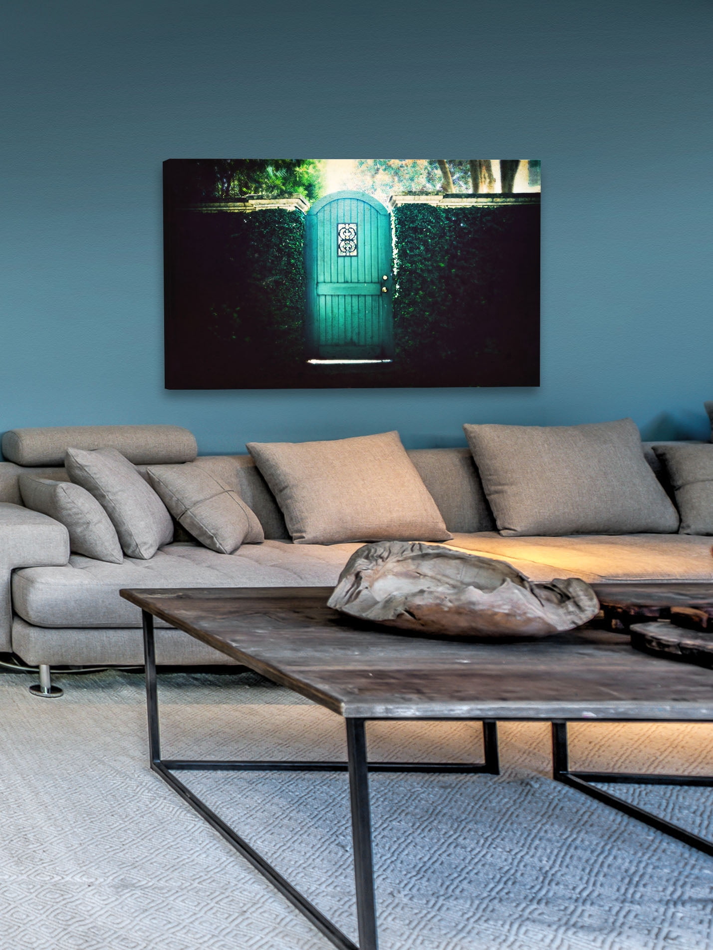 "Follow Your Bliss" Painting Print on Canvas