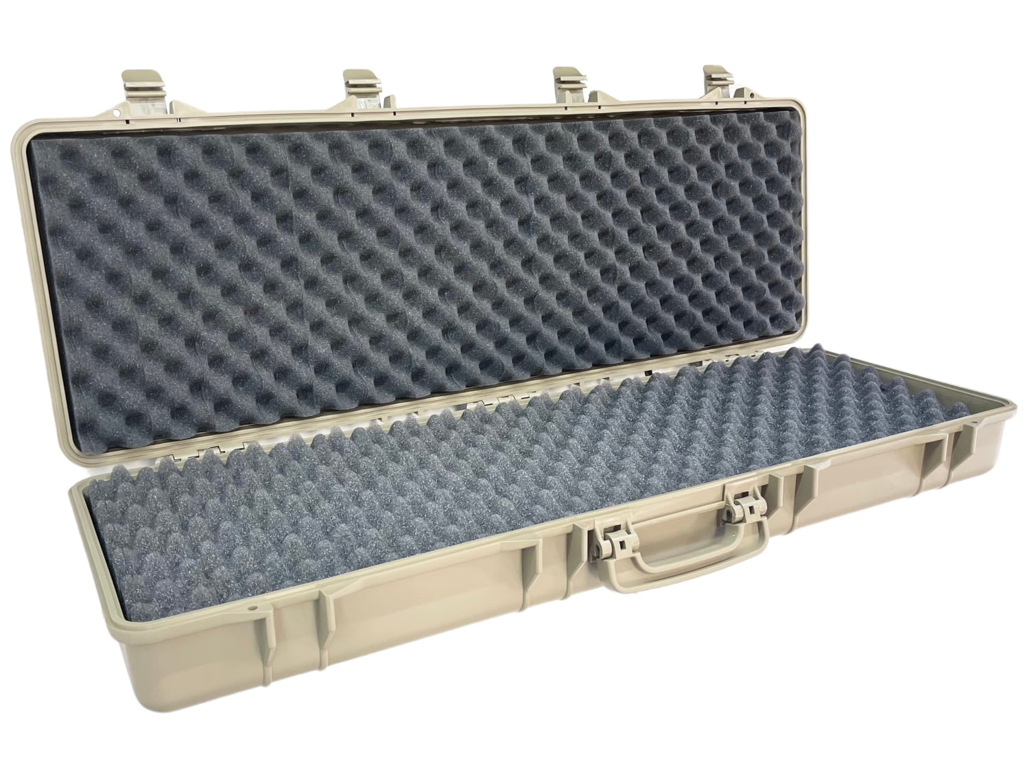 Trimex 40" inch Gun Cases Handgun Pistol Storage Lockable Shooting Range Hunting Outdoors Sporting Tan