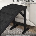 thumbnail image 4 of JERFIT Dog Ramp for High Beds, 74 Inch Pet Stairs Ramp with Non-Slip Carpet, Anti-Slip Surface, Easy Climbing Ramp for Dogs & Cats, Supports Up to 150lbs, Solid Pine Wood, Black, 4 of 8