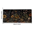 thumbnail image 3 of Creatine Large Pad Desk Mat With Leaf Print For Home Gaming And Study 300x800mm Rubber Keyboard Pad Home & Pad Nice Edge Thick Desk Mat Laptop Slip, 3 of 6