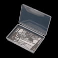 thumbnail image 5 of YIGSECU Bank Cards ID for Case Holder Portable Storage Box Clear Square Organizer Contai, 5 of 11