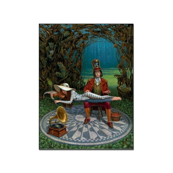 Imagine III - Michael Cheval Surreal Poster Vintage Oil On Canvas Wall Art Print Canvas Painting Wall Art Poster For Bedroom Living Room Decor