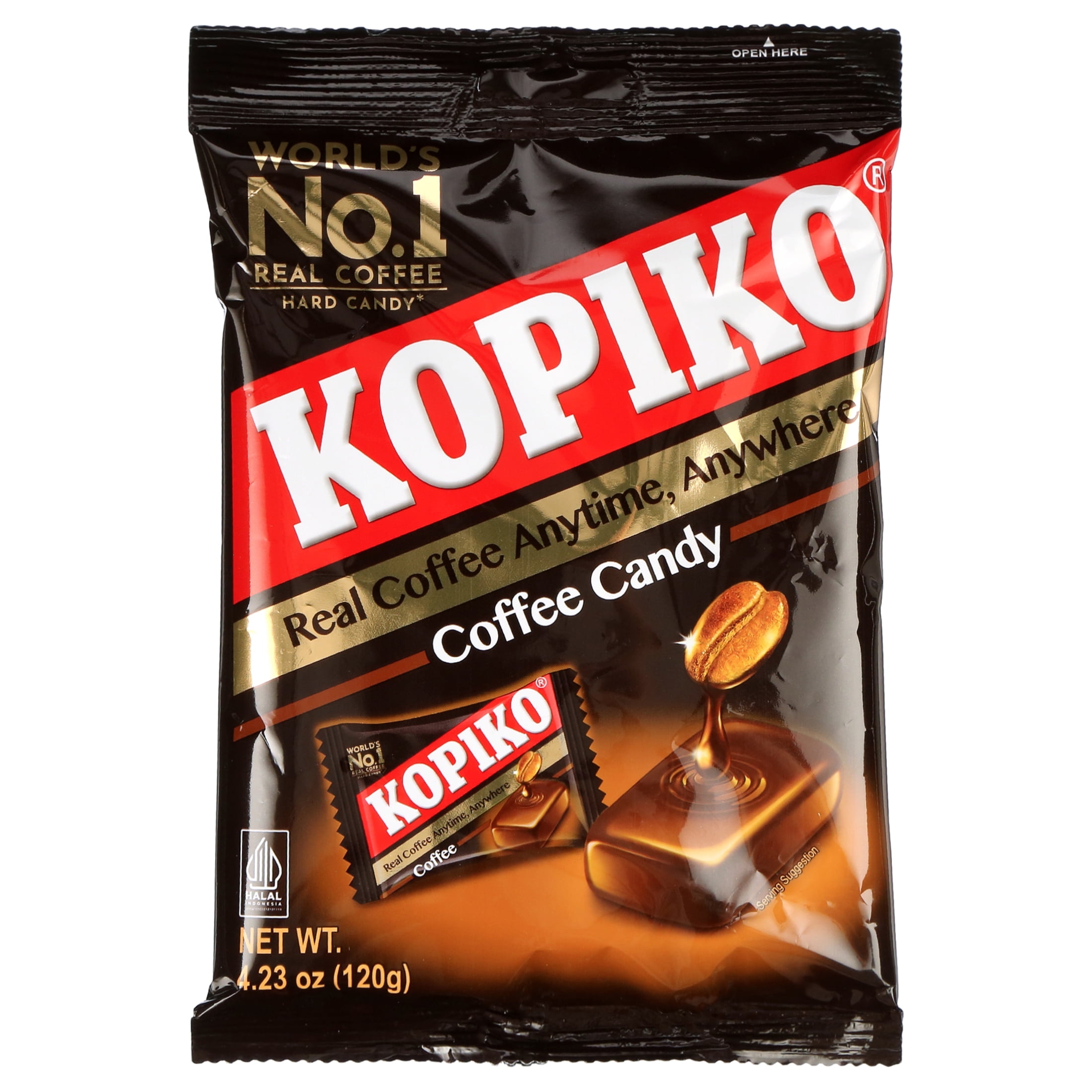 (6 pack) Kopiko Mini Coffee Candy, 4.23 Oz