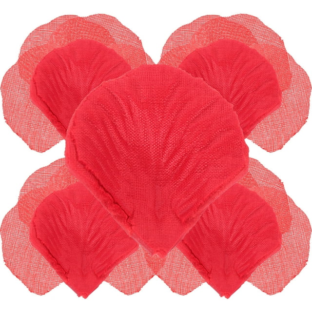 1000 piezas románticas de tela de seda pétalos de rosa de San Valentín pétalos de rosa pétalos de flores artificiales