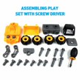 thumbnail image 3 of Assembly Toy Bulldozer Constructions Set  Building Vehicle Play Set, 3 of 7
