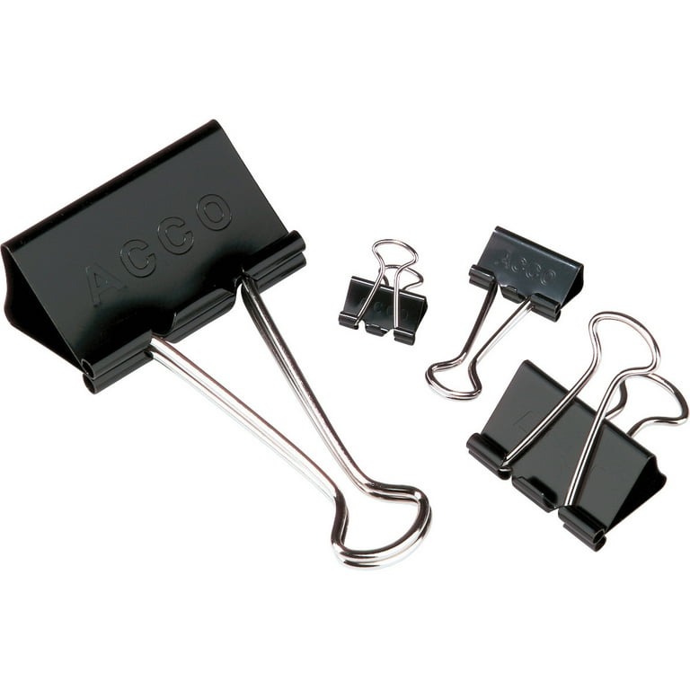 Binder Clips, Small Binder Clips, 12/24/48Pack, Black, Small Clips
