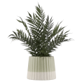 thumbnail image 1 of Bouclair Light Beige Artificial Fern in Ceramic Pot, 1 of 4
