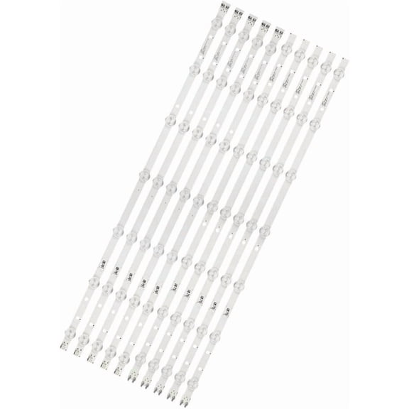 10pcs LED Strips For Samsung UN55J620DAF UN55J6201AF UN55J6200AF UN55H6203 UN55J6201 UE55H6203 2013SVS55 D3GE-550SMA-R1 550SMB-R0 BN96-28772A 28773A