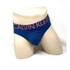 Calvin Klein 1 Pack Men Size Underwear NB1701412 Microfiber Hip Brief Blue Logo