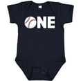thumbnail image 3 of Inktastic One Baseball First Birthday Boys or Girls Baby Bodysuit, 3 of 5