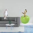 thumbnail image 2 of Escultura De Pingüino, Figura Coleccionable, Artesanía, Adorno Decorativo, Estatua De Animal De Resina, Obra De Arte De Fruta De Cerámica, Decoración Del Hogar Para Inauguración De La, 2 of 8