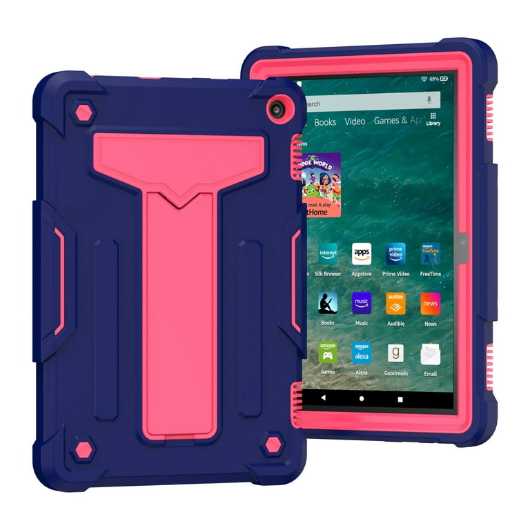 Case For  Kindle Fire HD 8 /HD 8 Plus Hybrid Shockproof
