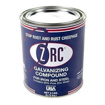 ZRC 10002 Cold Galvanizing Compound - 1 Quart | Zinc Rich Primer for Steel Corrosion Protection | Hot Dip Galvanizing Alternative | Industrial Grade