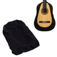thumbnail image 4 of Guitar Protective Sleeve, Guitar Dust Cover Black Flannel Reasonable Opening Machine Washable  For Musical Instrument, 4 of 8