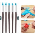 thumbnail image 6 of Clay Tools, 46PCS Pottery Tools Polymer Clay Tools Clay Sculpting Tools with Carrying Case Bag for Stippling Carving Molding Shaping Clay Crafts Birthday Gift for Trimming Beginners Hobbyists Artists, 6 of 8