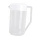 thumbnail image 2 of Jarra de agua con tapa de verano jarra transparente jarra fácil jarra de refrigerador limpio fría hervidor de agua caliente, para jugo de 2500 ml, 2 of 8