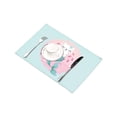 thumbnail image 4 of MKHERT Cute Cartoon Cat Mermaid and Starfish Placemats Table Mats for Dining Room Kitchen Table Decoration 12x18 inch,Set of 4, 4 of 4