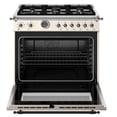 thumbnail image 5 of Bertazzoni Her366bcfept Heritage 36" Wide 5.7 Cu. Ft. Free Standing Dual Fuel Range -, 5 of 5