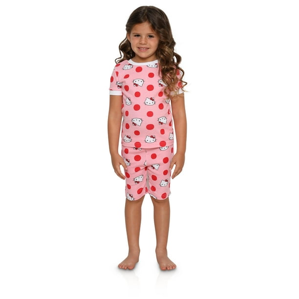 Hello Kitty - Hello Kitty Family Pajama Womens and Girls Sleepwear Set ...