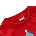 thumbnail image 6 of HIPYLO Red Christmas Shirt Christmas Hawaiian Shirt Tee Shirts for Family Girls Red Top Baby Blue Top Kid Sweatshirt 24 Month Boy Clothes, 18-24 Months, 6 of 6