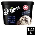 thumbnail image 2 of Breyers Cookies & Cream Light Ice Cream, 1.41 L, 2 of 9