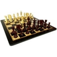 thumbnail image 2 of BLOOD ROSEWOOD DRAGON 4 5/8" Large Staunton Chess Set W 20" Ebony Board, 2 of 6