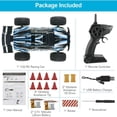 thumbnail image 3 of RC Drift Car Toy 2.4G 4WD High Speed Remote Control Race Car W/ Charger for Kids Boys Girls, 3 of 9