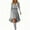 Gray, variant on Christmas Dresses for Women, Women's V-Neck Long Sleeve Velvet Party Dress Fashion High Fuzzy Collar Festive Dress