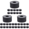 thumbnail image 3 of 3 Pieces Air Rubber Shock Pad Appliance Grommet 3x3CM Black, 3 of 8