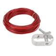 thumbnail image 1 of Heavy Duty Pool Cover Wire, Galvanized Pool Cover Cable and Winch 100FT  for Above Ground Swimming Pool, 1 of 7