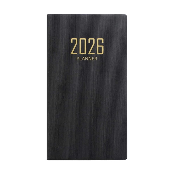 Planificador Diario Cuaderno A6 Mini Cuaderno Organizador Plan Diario Cuaderno Diario de Viaje